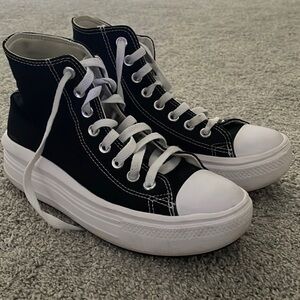 Platform Converse Black and White